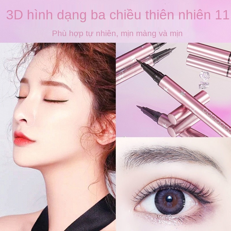 [Hàng mới về] Chì kẻ lông mày với hai đầu tiện dụng không thấm nước lâu trôi màu nâu