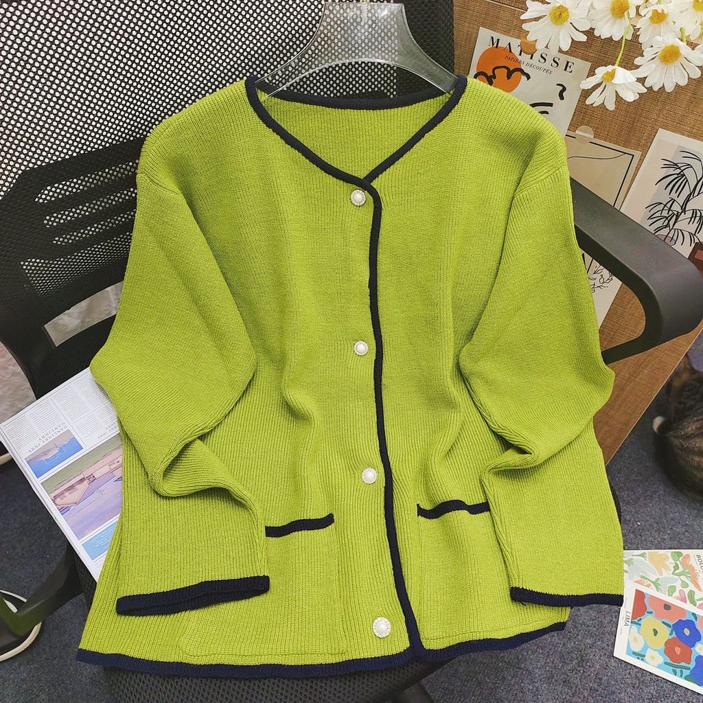 Áo Khoác Len Dài Tay Thiết Kế Mới Thời Trang Dành Cho Mùa Thu Đông