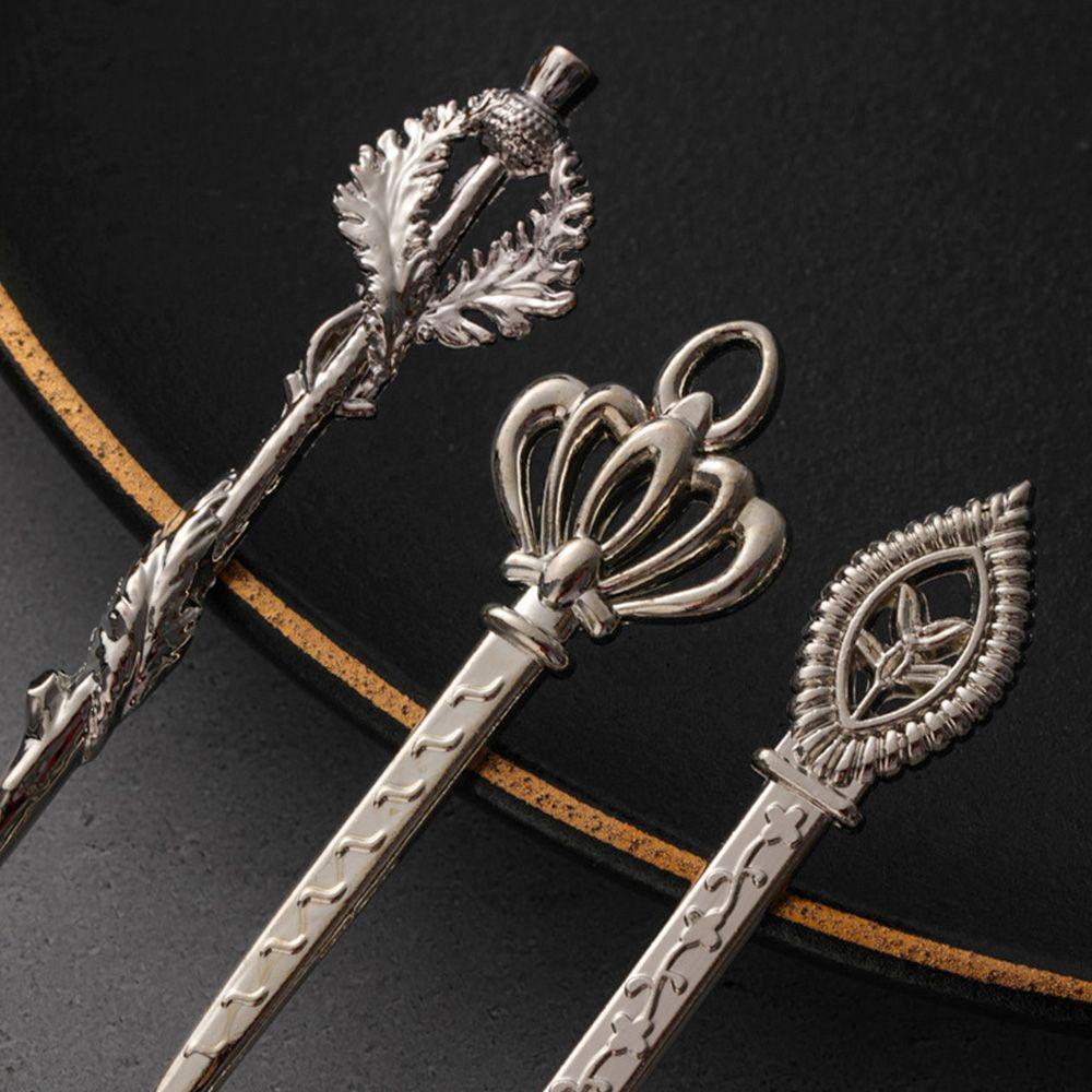 Nĩa Kim Loại Uống Cà Phê Phong Cách Vintage