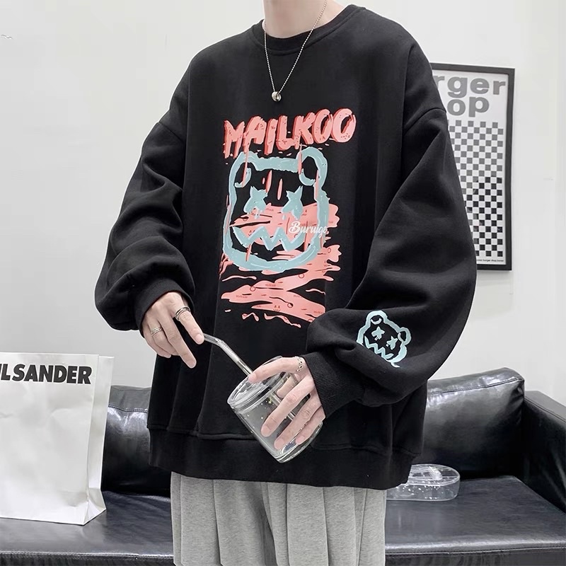 [HOT TREND 2022]  Áo Sweater form siêu rộng chất siêu dày - áo hoodie không mũ dáng rộng nam nữ -Hàng chất nỉ cao cấp-A8