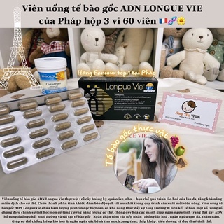 Viên uống tế bào gốc adn longue vie của pháp🧬🌸🍇🇫🇷 chính hãng
