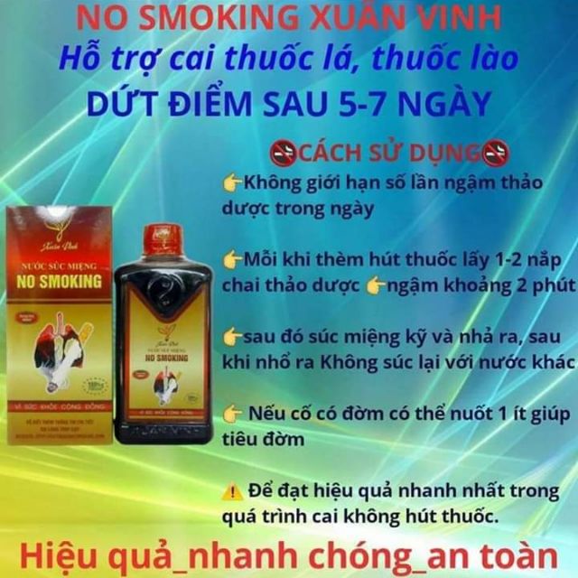 Thuốc cai thuốc lá thuốc lào Xuân Vinh