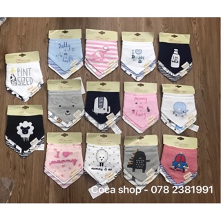 Set 3 yếm bấm cúc momcare