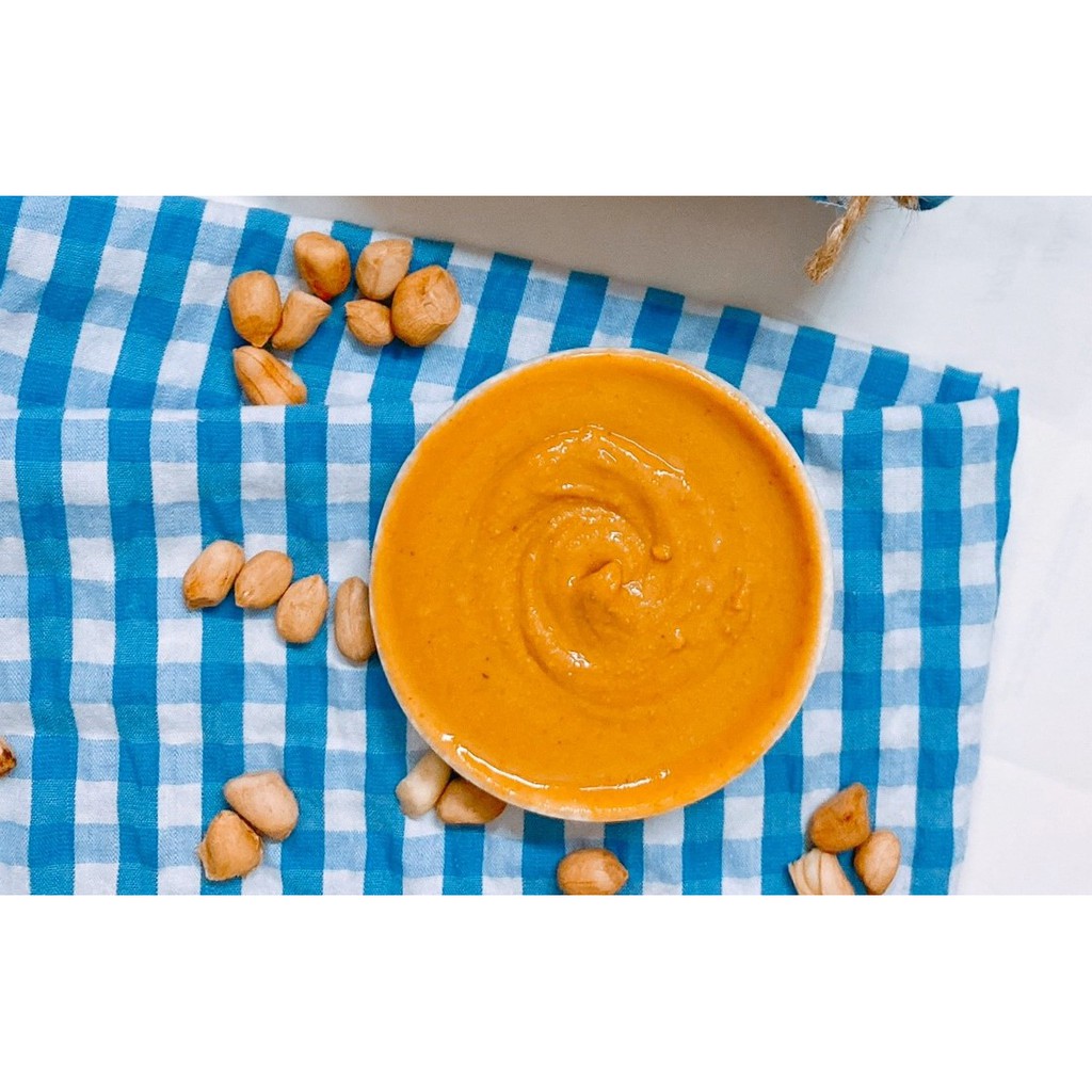 Bơ Lạc/ Bơ Đậu Phộng mịn Homemade - April peanut butter smooth 100% tự nhiên từ Đậu Phộng