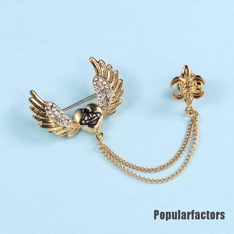 Trâm cài áo hình mỏ neo sang trọng