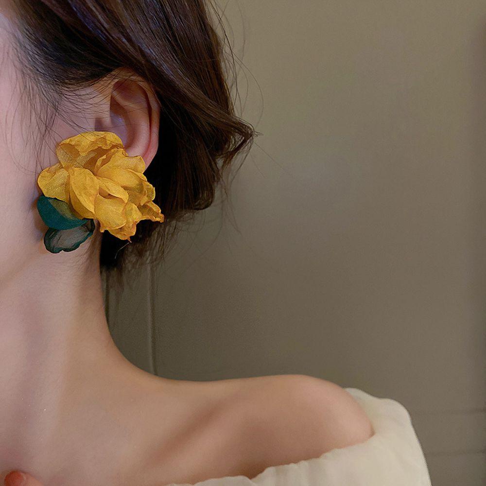 Khuyên Tai Vải Thanh Lịch Thời Trang Cho Nữ