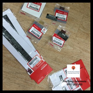 Bộ tem thông số Honda Sonic 150R NHẬP KHẨU CHÍNH HÃNG HONDA INDONESIA