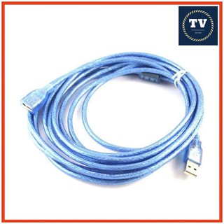 Dây USB nối dài 5m xanh | cáp nối dài usb 5m xanh