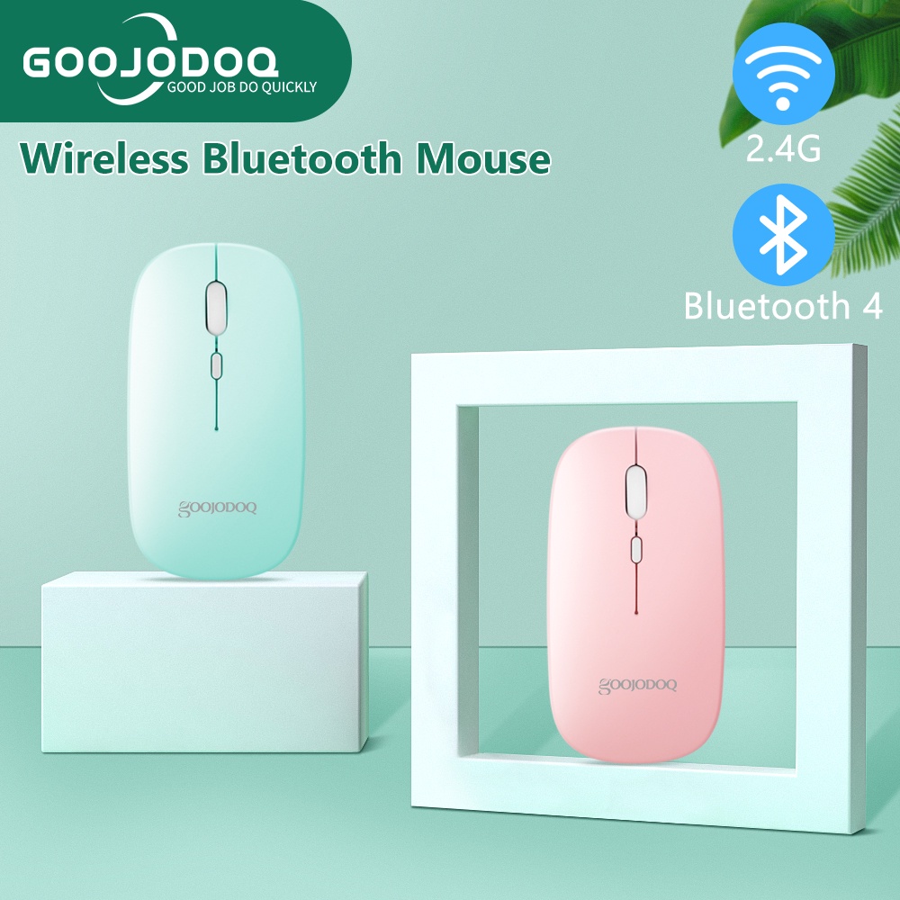  Chuột không dây GOOJODOQ Bluetooth 2.4Ghz 2 trong 1 chất lượng cao #2