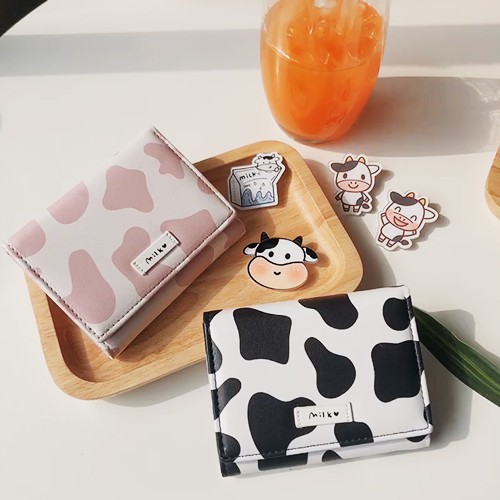 Ví bò sữa, ví cầm tay nữ mini  2021 xinh xắn, nhỏ gọn, bỏ túi, chất liệu da PU cao cấp VB001 | BigBuy360 - bigbuy360.vn