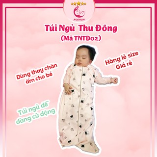 Túi ngủ cho bé loại dày mùa đông 🎁FREESHIP🎁 Chăn cho bé