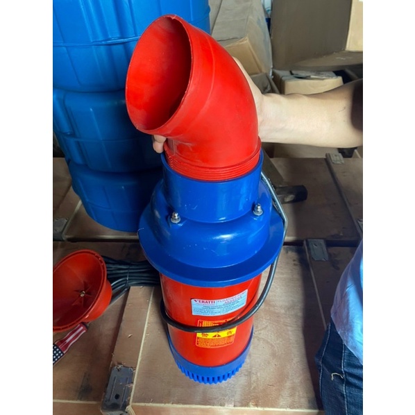Máy bơm sục khí tạo ôxy hoà tan cho áo hồ nuôi cá - máy tạo đài phun nước 1.1kw