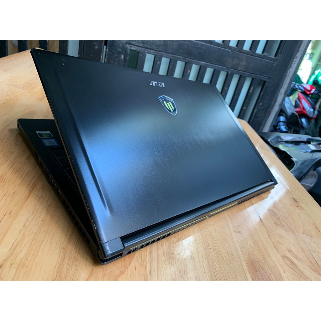 Laptop Work Station MSI WS63vr, i7 7700HQ, 32G, 512G, P4000 MaxQ = 8G