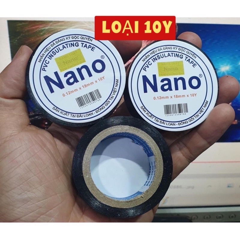BĂNG DÍNH ĐIỆN NANO 10Y-20Y-30Y.HÀNG CÔNG TY CHÍNH HÃNG