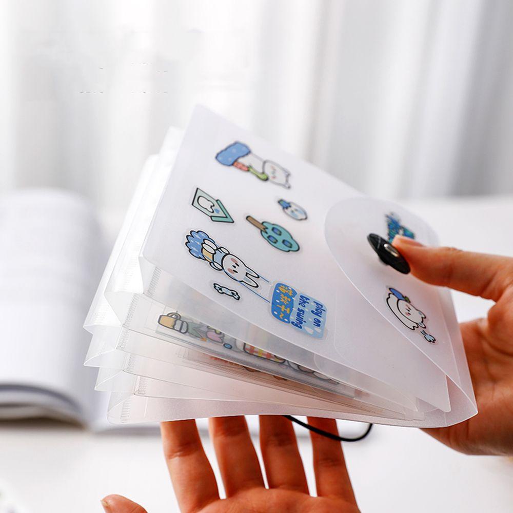 Bìa Đựng Tài Liệu Khổ A6 Trong Suốt Tiện Dụng