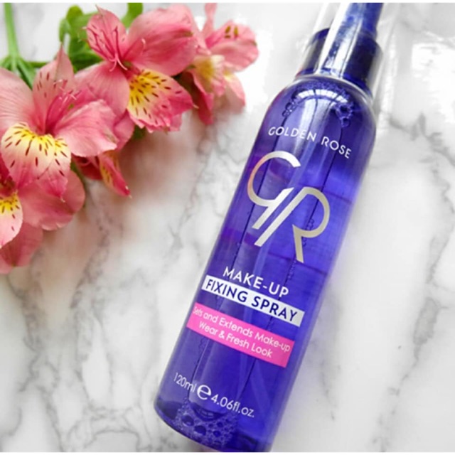 Xịt khoá trang điểm - Golden rose make up fixing spray