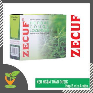 Kẹo ngậm thảo dược zecuf / zecup