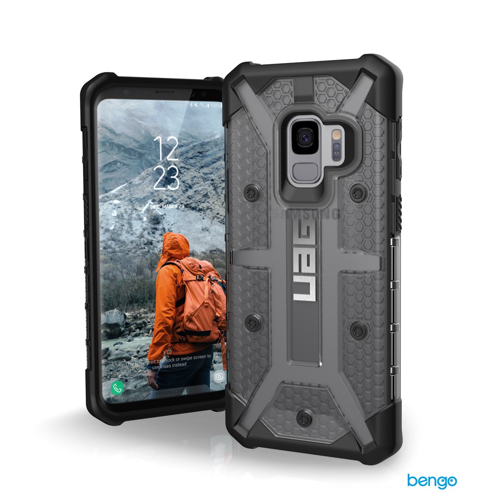 Ốp lưng Samsung Galaxy S9 UAG Plasma Series - ASH