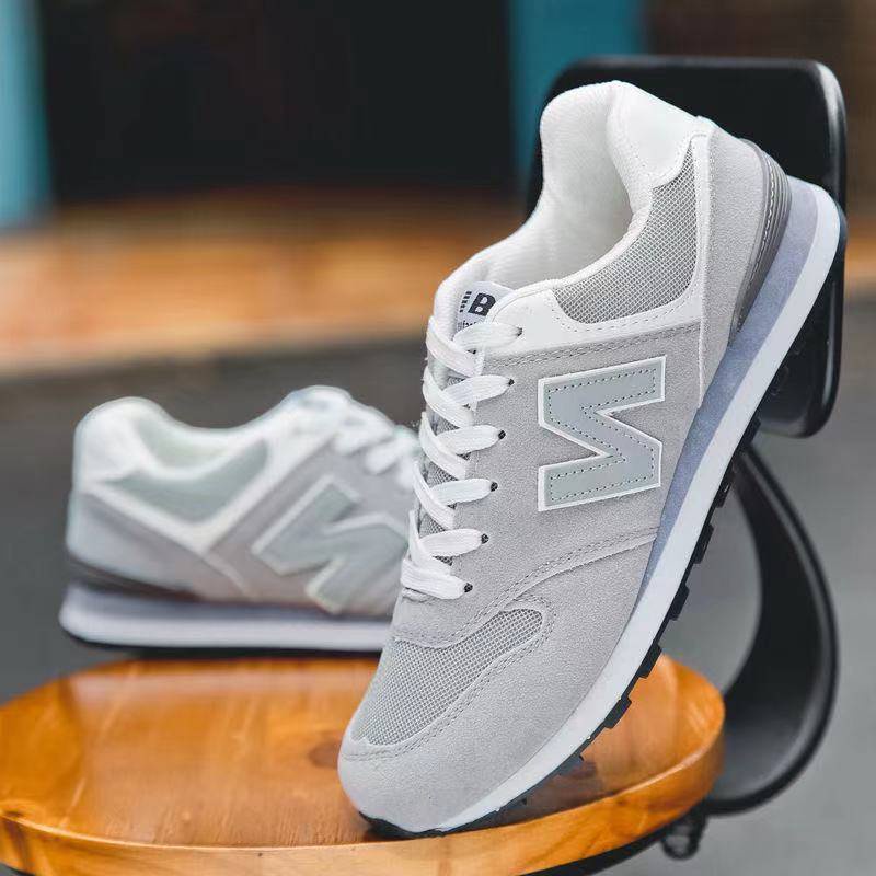 Giày thể thao N shaped 574 cổ thấp phong cách Hàn Quốc dành cho nam