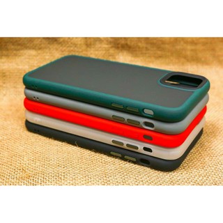 Ốp lưng chống sốc lưng nhám viền màu Likgus cho iphone 7 Plus/8 Plus/X/XS Max/Iphone 11/11 Pro/11 pro max