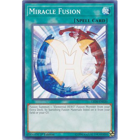 Thẻ bài Yugioh! Miracle Fusion - LED6-EN020 - Common 1st Edition