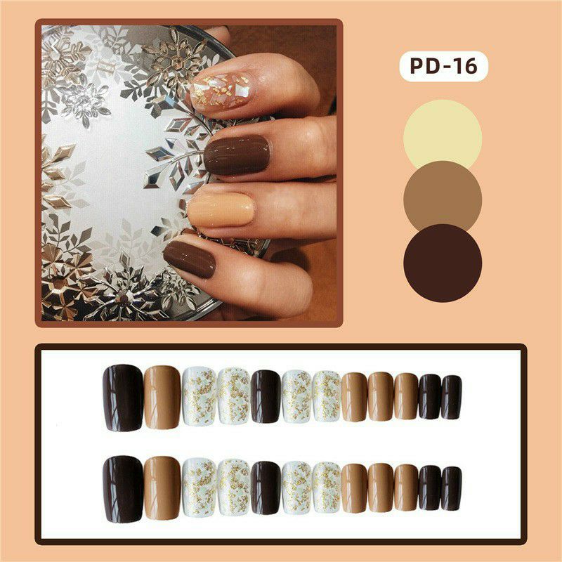 Sét 24 móng tay giả xinh sẵn