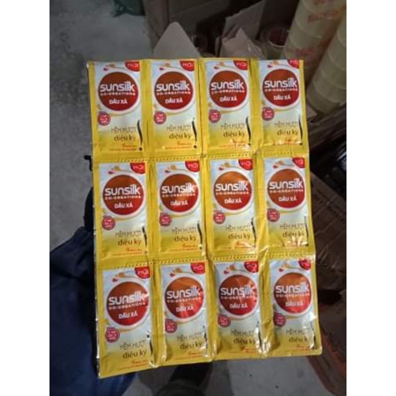 SỈ 1 thùng 720 gói dầu gội dây đủ các loại Clear, Dove, Sunsilk, Rejoice...