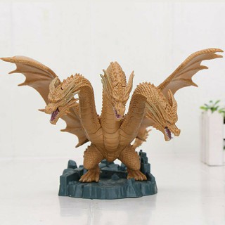 mô hình đồ chơi khủng long Godzilla. rồng 3 đầu King Ghidorah 2019. (hàng có sẵn).