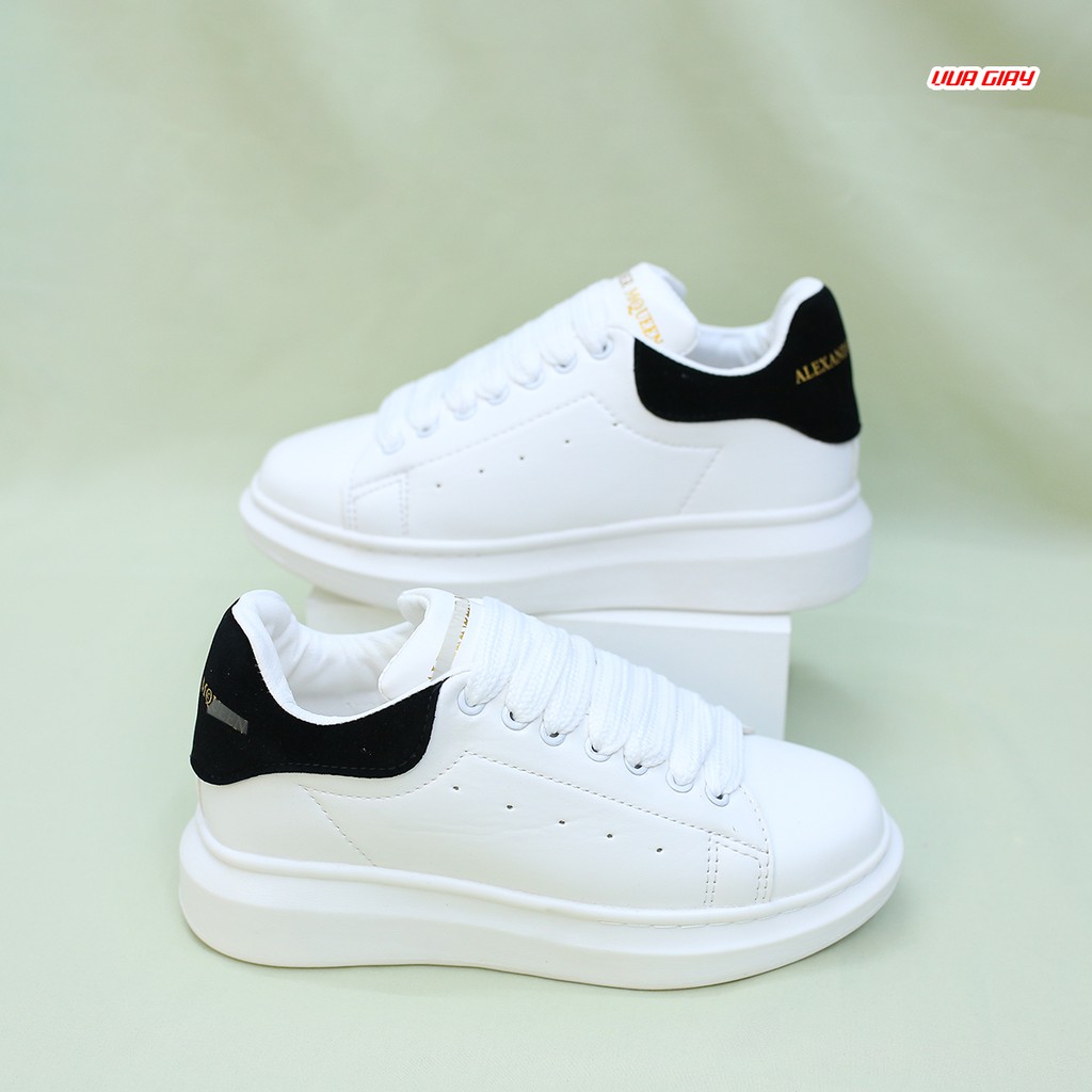 [Mã FAGREEN245 giảm tới 30K đơn 99K] Giày Thể Thao Nam Nữ mc bản đẹp gót nhung,dây lụa | BigBuy360 - bigbuy360.vn