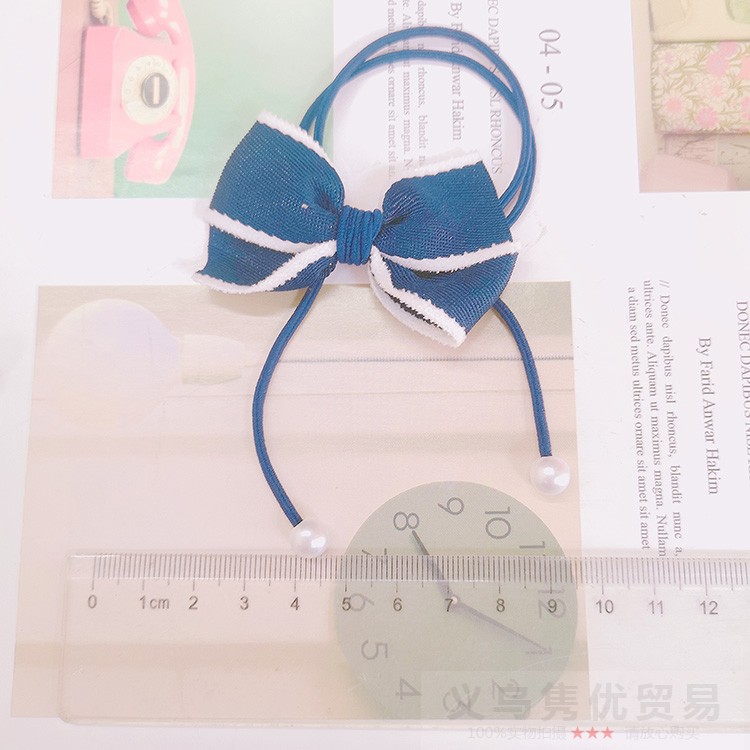 Cô gái Pháp Vải dễ thương Vải thun Thắt tóc / Trẻ em Dây buộc tóc tiên / Phụ nữ Giữ tóc đuôi ngựa ngọt ngào / Phụ nữ Phụ kiện tóc hàng ngày Mũ đội đầu đơn giản