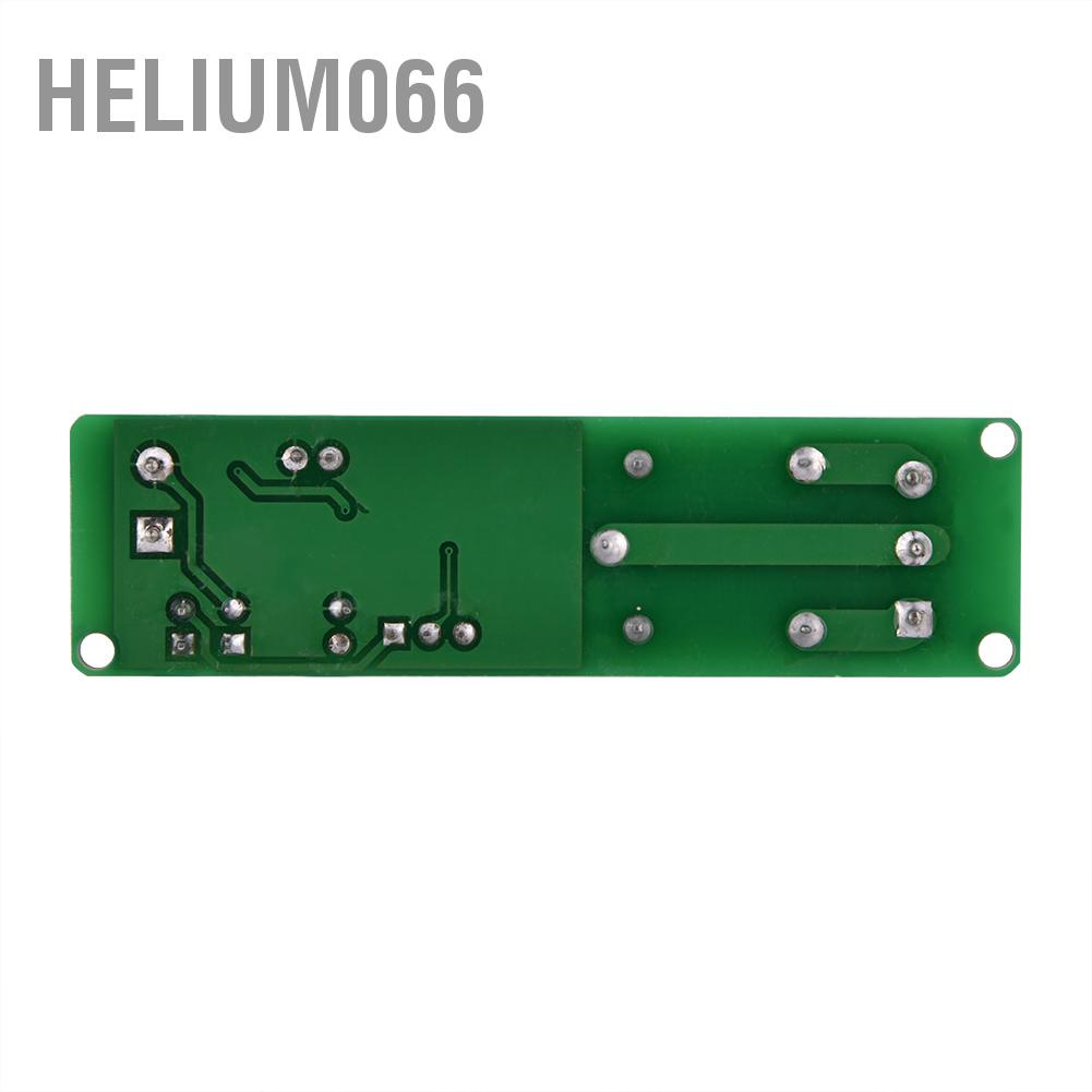 Độ trễ hẹn giờ điều chỉnh DC 12V Mô đun hẹn giờ có thể điều chỉnh độ trễ bật tắt điều chỉnh thời gian 1 ~ 10 giây Helium066