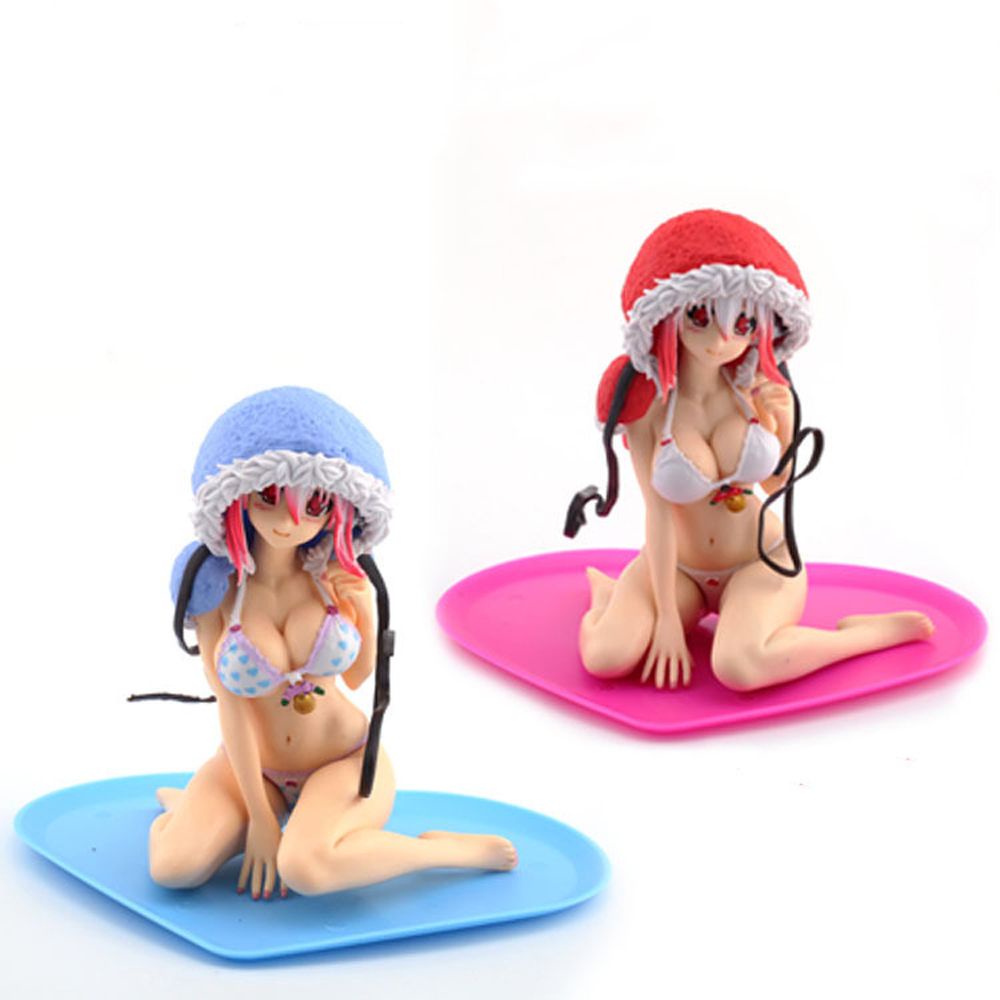 HARRIETT Collection toys Sonico Action Figure Cake Decoration Figurines Sonic Bikini Sonico Creative Gifts Statue 13CM Anime Figure PVC Model Doll Girl Figures/Multicolor