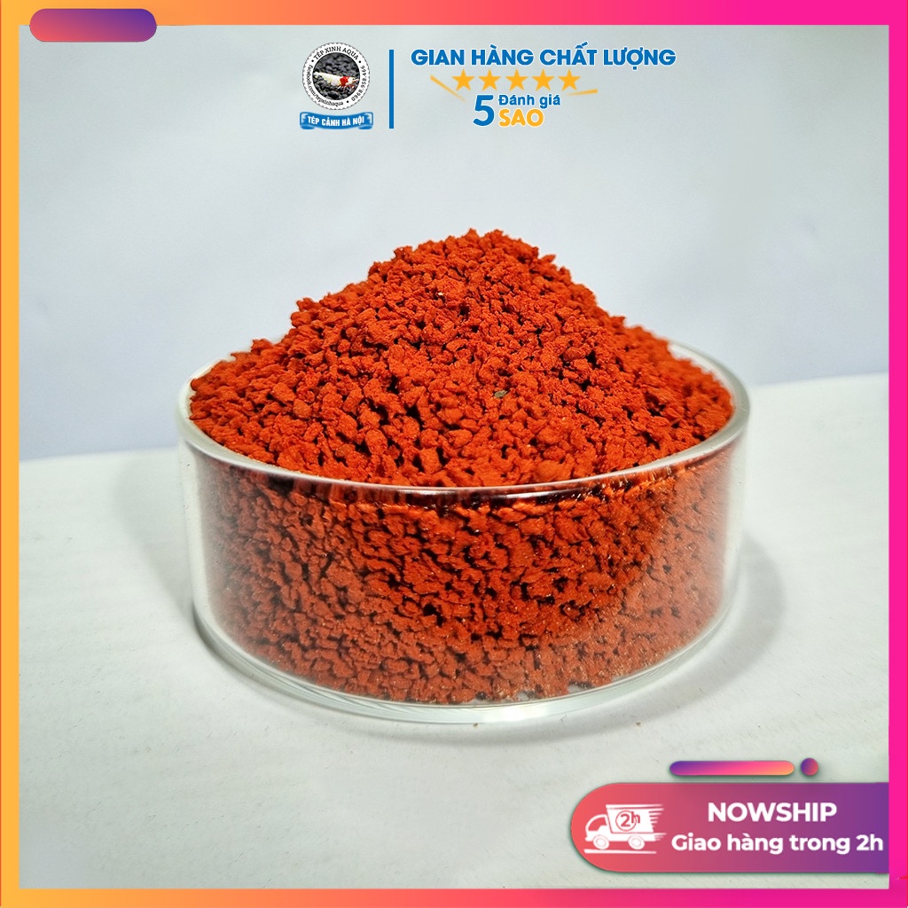 Thức ăn kích màu cá tép - Biozym Discus Food