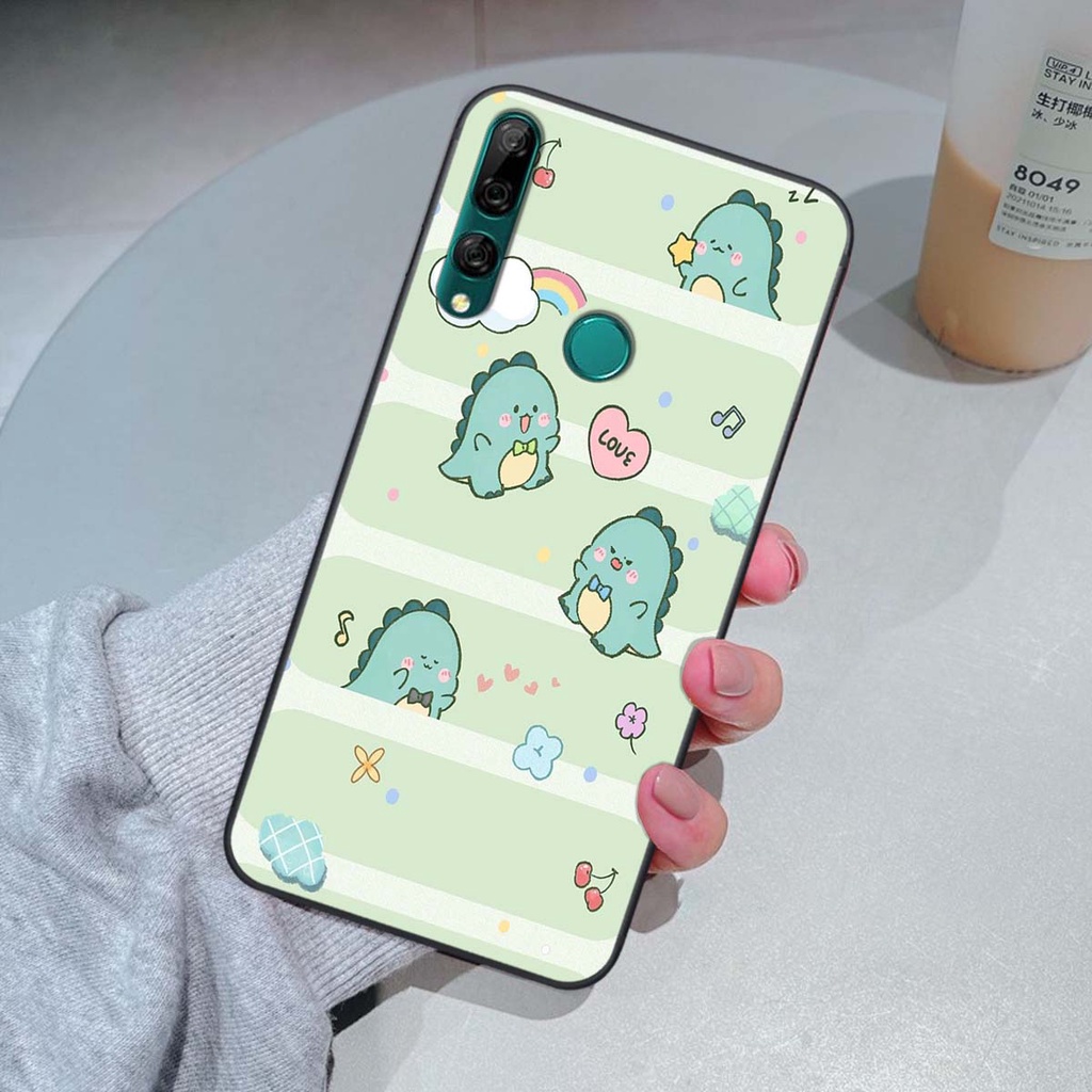 Ốp Huawei Y9 2019 / Y9 Prime 2019 in hình khủng long Dino siêu dễ thương