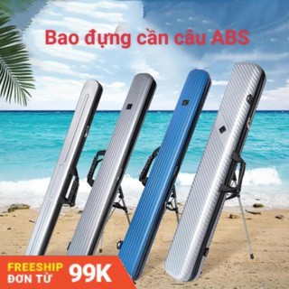 Bao đựng cần câu cá abs cứng dài 1m25 có chân chống