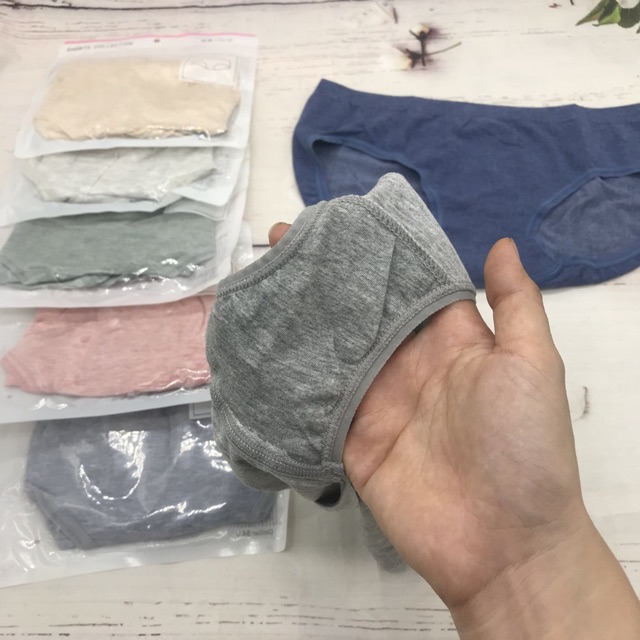 Quần lót nữ cotton kháng khuẩn Nhật mông 85-94cm , đồ lót nữ cotton không gian eva KGE