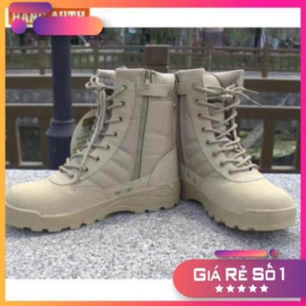 [Sale 3/3] [FreeShip – hàng Auth] Giày Quân Đội Lính Mỹ Giá Rẻ - Giày Boot Nam Chiến Thuật Sale 11 -op1 , , _