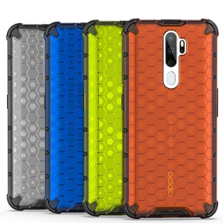 Dành cho oppo a9 2020 / a5 2020 ốp lưng khung tpu chống sốc fundas vỏ tổ ong