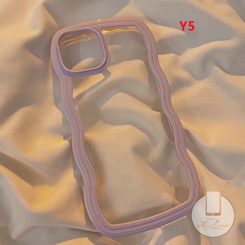 Ốp Điện Thoại TPU Mềm Viền Lượn Sóng Nhiều Màu 2 Trong 1 Cho IPhone 7 8 7Plus 8Plus 11 12 13 Pro Max XR X XS Max SE 2020