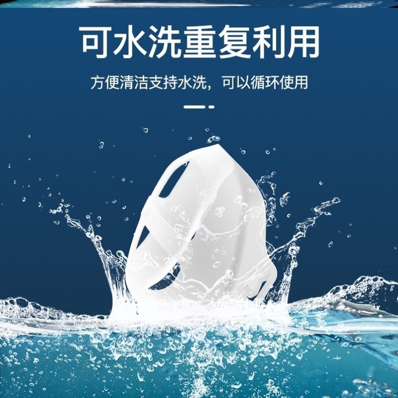 Giá đỡ bên trong khẩu trang mang lại cảm giác thoáng khí chống thấm nước tiện lợi | BigBuy360 - bigbuy360.vn