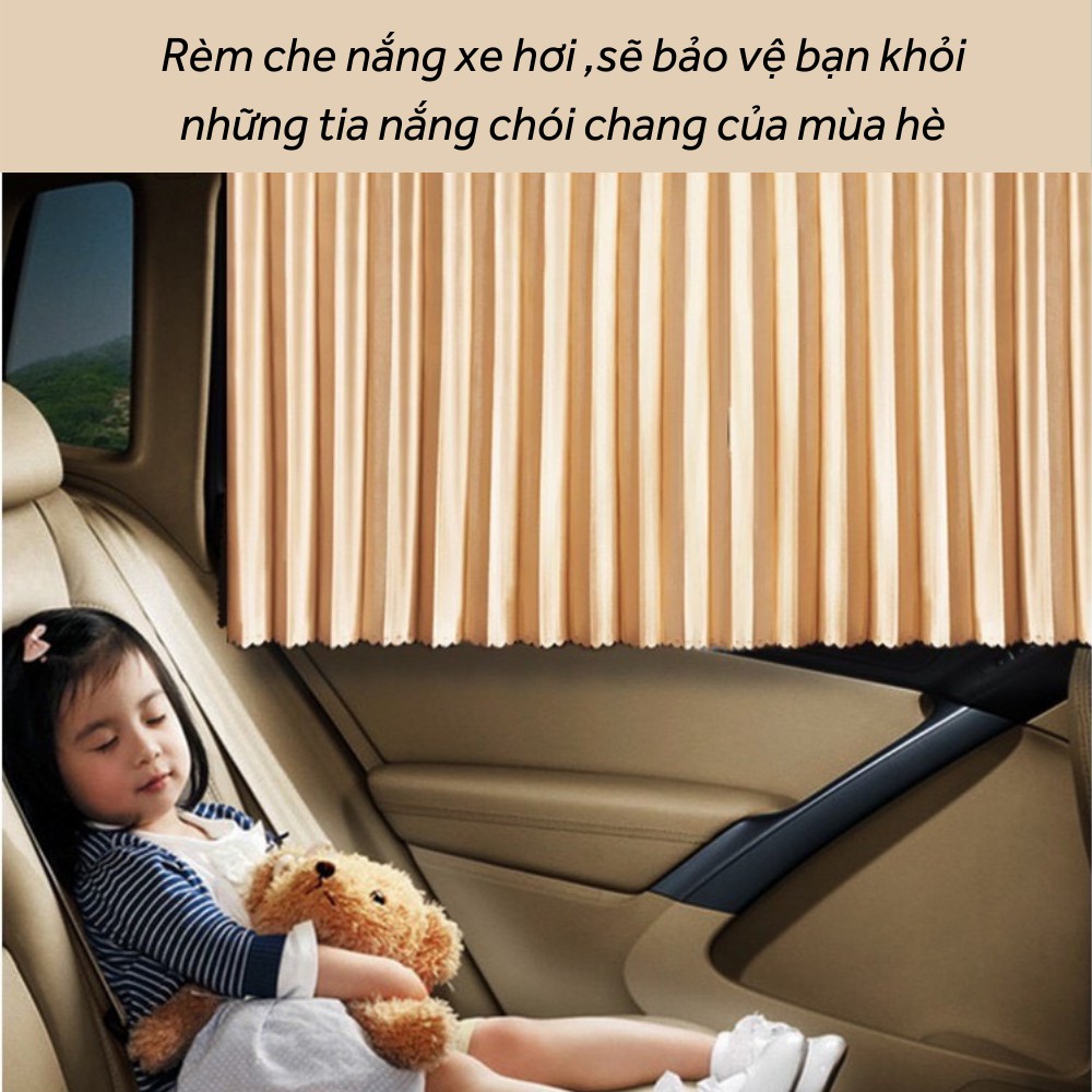 Rèm che nắng ô tô , rèm che nắng ô tô chất liệu vải cao cấp thiết kế nam châm hút cho xe TIME HOME | BigBuy360 - bigbuy360.vn