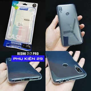 [Xiaomi Redmi 7/7 Pro/7A/8A] Ốp lưng silicon dẻo cao cấp Henyou