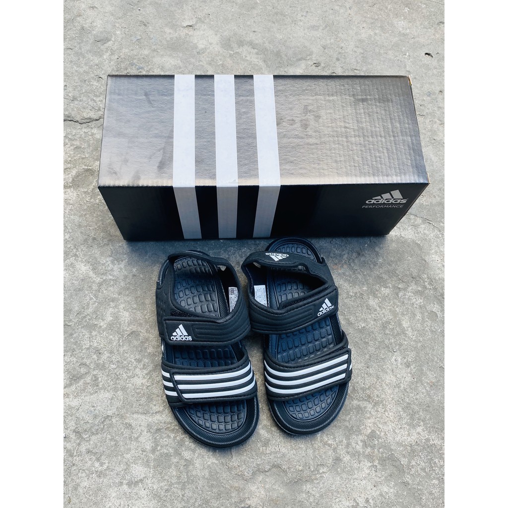 Dép sandal trẻ em adidas đen