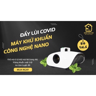 Máy phun khói ,máy diệt khuẩn,khử khuẩn,khử mùi nanomax chính hãng