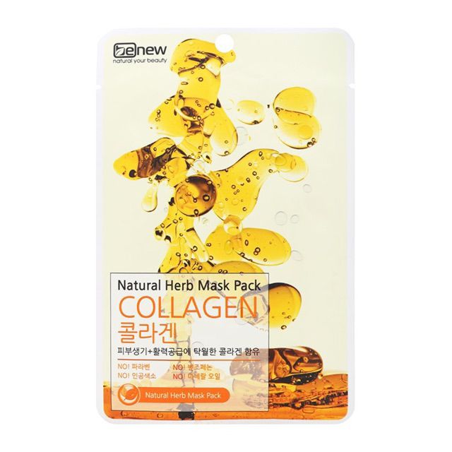 MẶT NẠ DƯỠNG DA CHỐNG LÃO HÓA BENEW NATURAL HERB MASK COLLAGEN