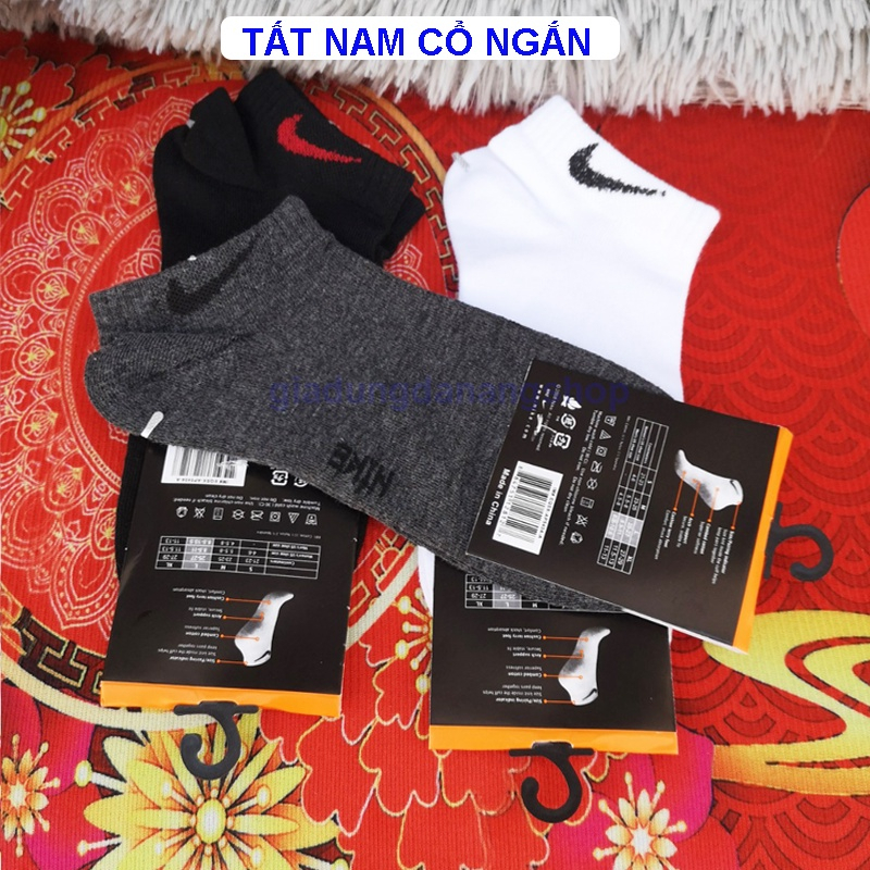 Tất/Vớ Cổ Ngắn Nam Nữ Bền Đẹp Dày Thấm Hút Thoáng Mát Khử Mùi Dùng Tốt Tất Cả Các Mùa