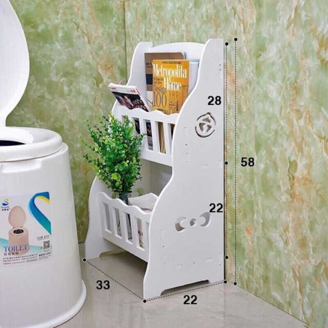 Kệ đa năng 2 tầng trang trí