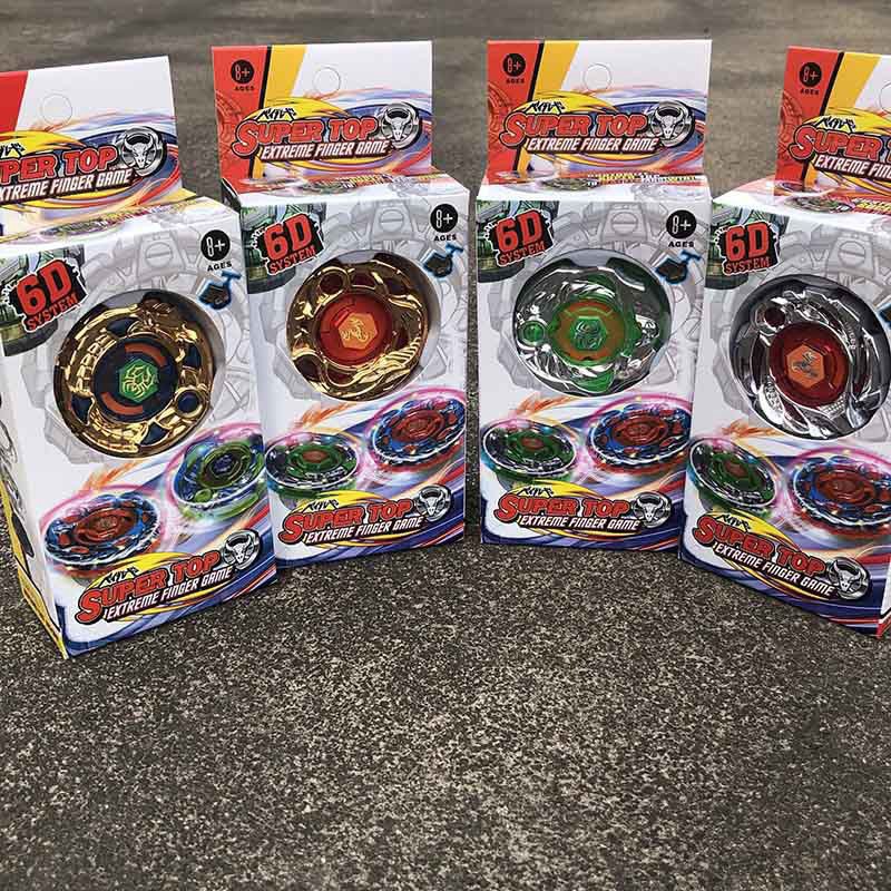 Random Color 4D/6D Metal Fusion Masters Beyblade LED Light Top Starter Launcher