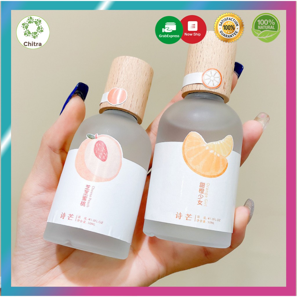 Nước hoa Body Mist Shimang cao cấp nắp gỗ thân mờ 50ml