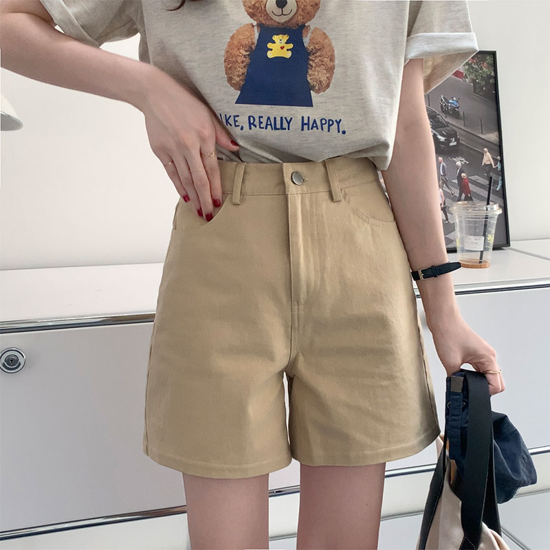 Quần Short Cạp Cao Ống Rộng Phong Cách Mới Hè 43076